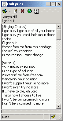EvilLyrics 0.1.0 B5